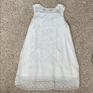 Altar’d State White Sleeveless Dress